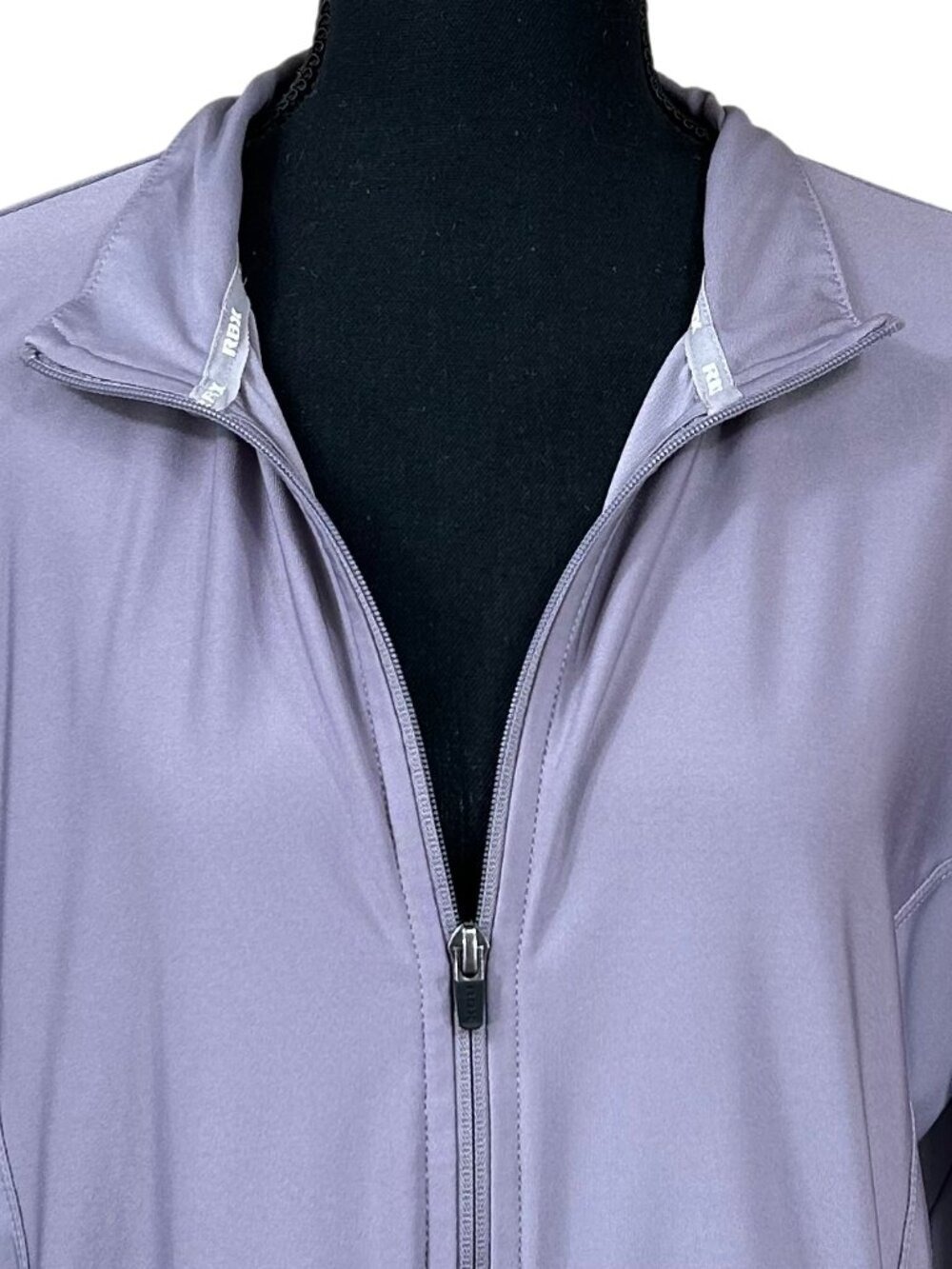 RBX Women's Lavender Sporty Running Yoga Full-Zip Jacket Size XL - Picture 5 of 9